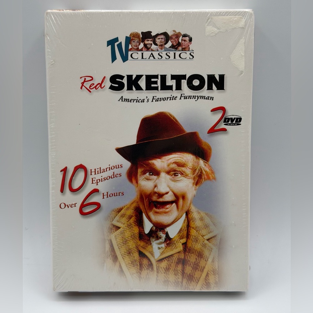 Red Skelton (DVD, 2003, 2-Disc Set, 10 Episodes) Brand New Sealed